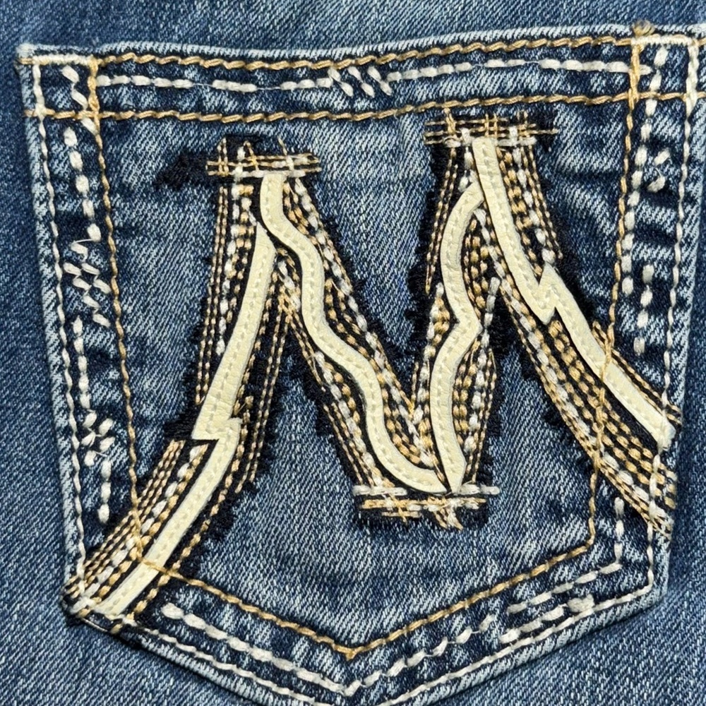 Miss Me The M Series Distressed Skinny Jeans Size 27 - Picture 3 of 8